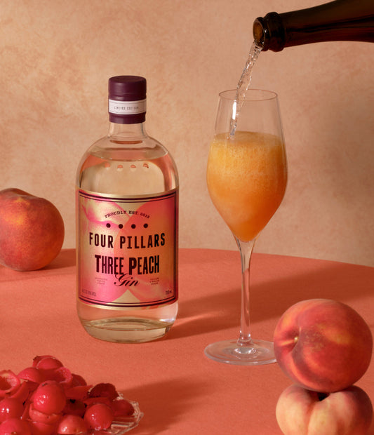 Three Peach Bellini