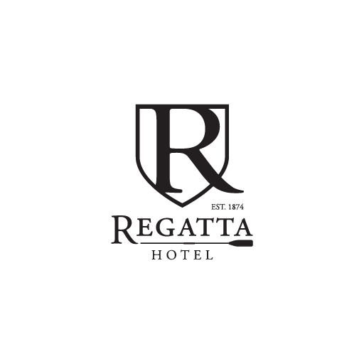 The Regatta Hotel, Brisbane, logo. 