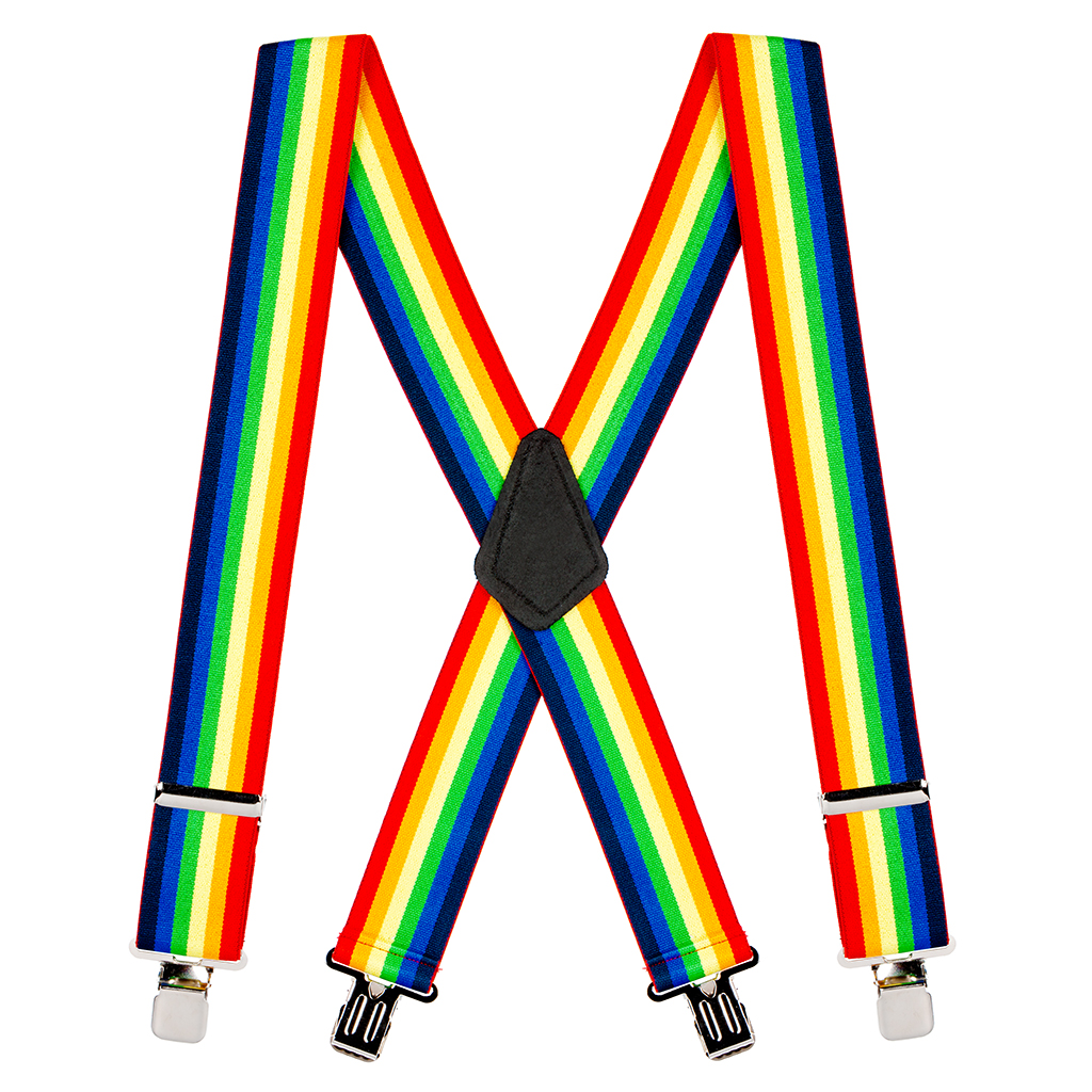 Child Rainbow Suspenders